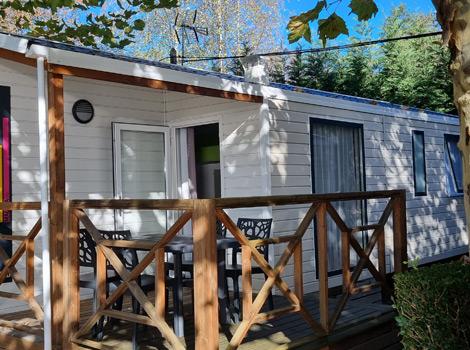 Mobile home rental (38m2) in Auvergne